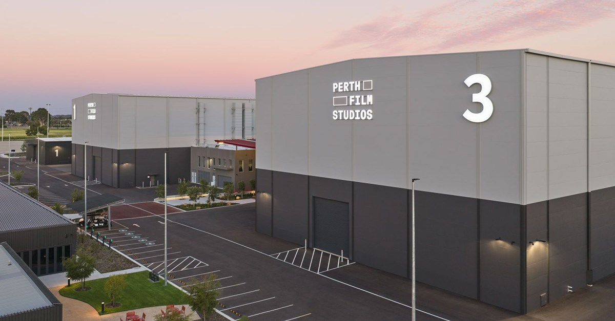 Perth Film Studios sound stages and production facilities